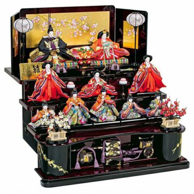 値下げしました！ミニ雛人形 三段飾り 十人飾り 全て新品未開封 真多呂人形 | 雛人形,段飾り 芙蓉雛10人飾り | 雛人形(ひな人形