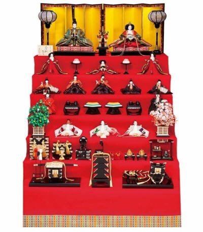 徳川作　雛人形七段飾り（送料が高くなるため取りに来ていただける方むき）値下げもちろん匿名でもOKです