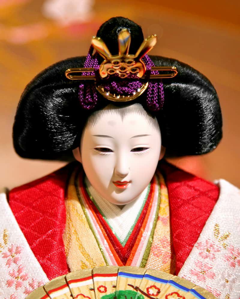 現品発送 雛人形 久月 ひな人形 雛 三段飾り 五人飾り よろこび雛 三五親王 芥子官女 【2024年度新作】 h063-k-1303 D-63Ω 【ZY2844457519】(103950円)
