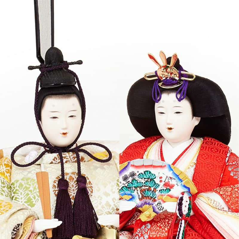雛人形 吉徳大光 ひな人形 平飾り 親王飾り 江都みやび 御雛 束帯