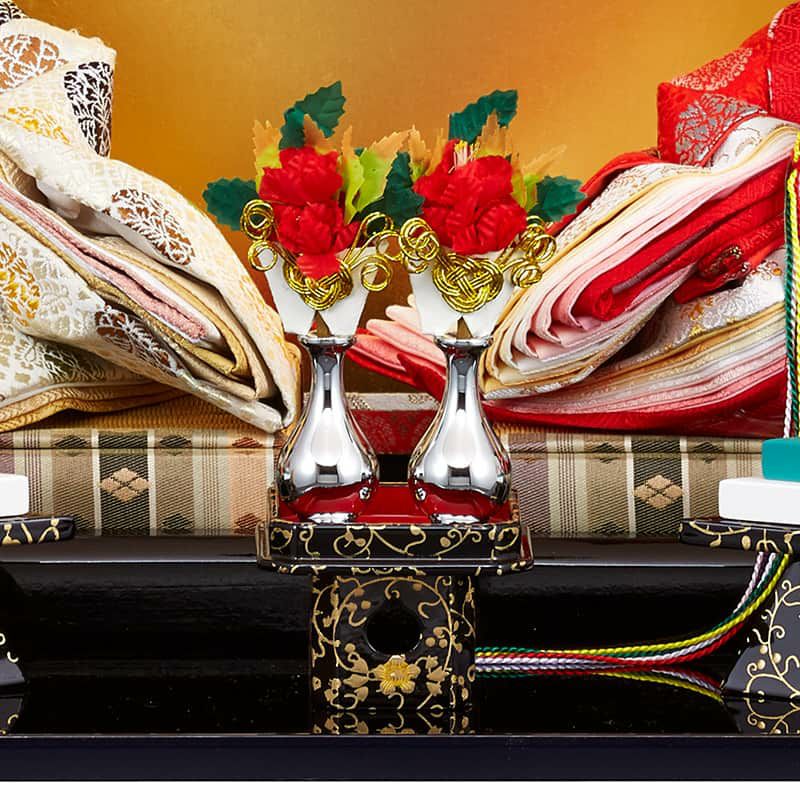 雛人形 吉徳大光 ひな人形 平飾り 親王飾り 江都みやび 御雛 束帯