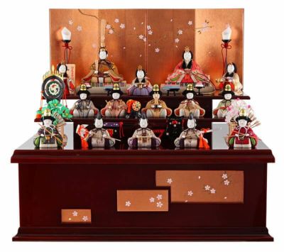 雛人形（ひな人形）十五人飾り | 人形屋ホンポ本店