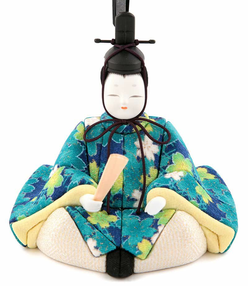 雛人形 コンパクト 一秀 ひな人形 木目込人形飾り ケース飾り 五人飾り