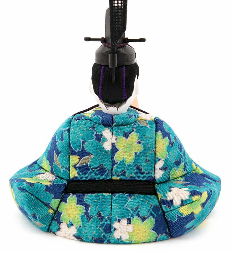 雛人形 コンパクト 一秀 ひな人形 木目込人形飾り ケース飾り 五人飾り