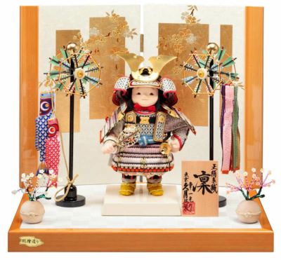 豊富な商品から 五月人形（彫金萌葱匂大将飾り） （久月】五月人形 | 人形屋 子どもの日