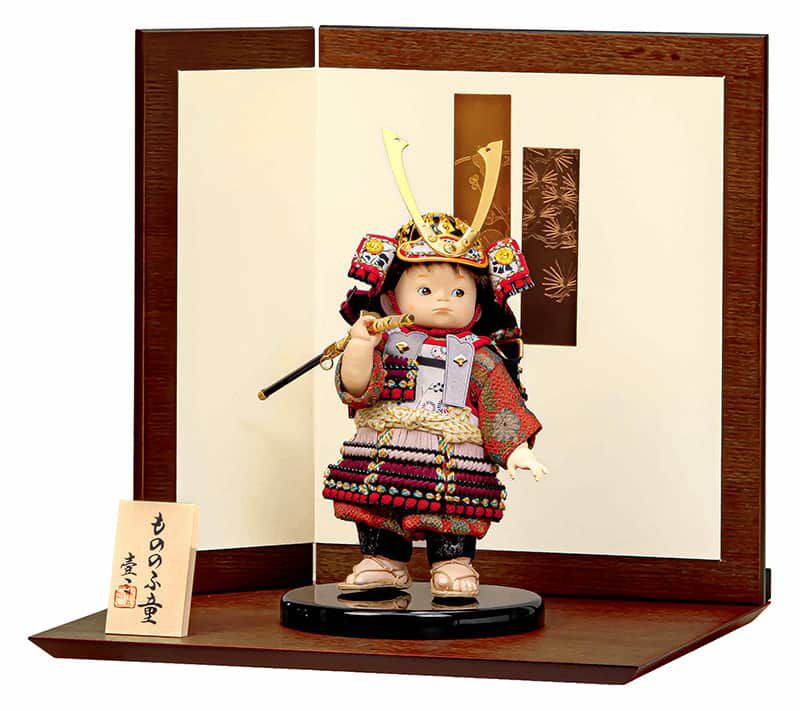 川昭作 竜虎彫刻 らっしゃい 陣流屏風 金屏風 装飾セット こどもの日