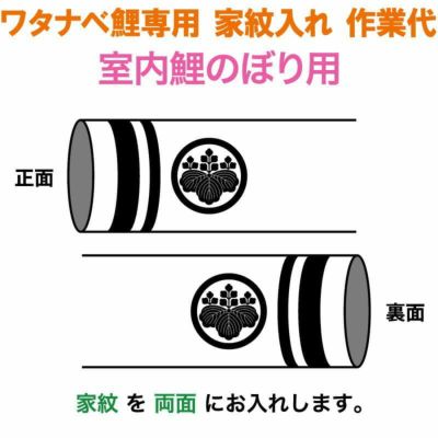 鯉のぼり・専用家紋・お名前入れ | 人形屋ホンポ本店