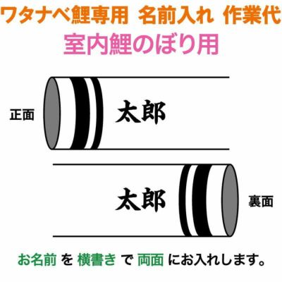 鯉のぼり・専用家紋・お名前入れ | 人形屋ホンポ本店