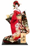 E#01 日本人形 衣装金彩 野だて◇高さ約４９センチ◇寿喜代作 楽天市場】日本人形 尾山人形 人形単品 寿喜代作 極上本頭 雅