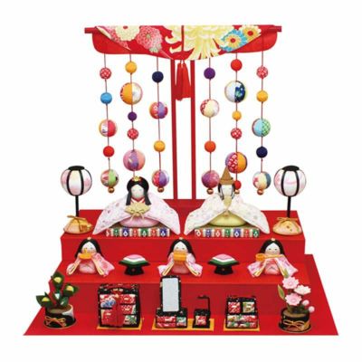 リュウコドウ ちりめん雛人形 | 人形屋ホンポ本店