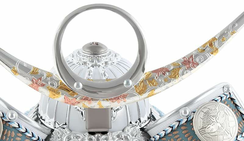 【早い者勝ち】 五月人形 上杉謙信 兜ケース飾り 兜飾り 宝童監修 白銀唐草上杉兜 5号 アクリルケース 【2024年度新作】 h065-mm-110Ω 【DG1022053728】(37351円)