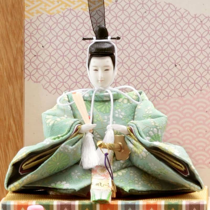 雛人形 久月 ひな人形 三段飾り 七人飾り 雛の詩 平安三賢女 歌人付