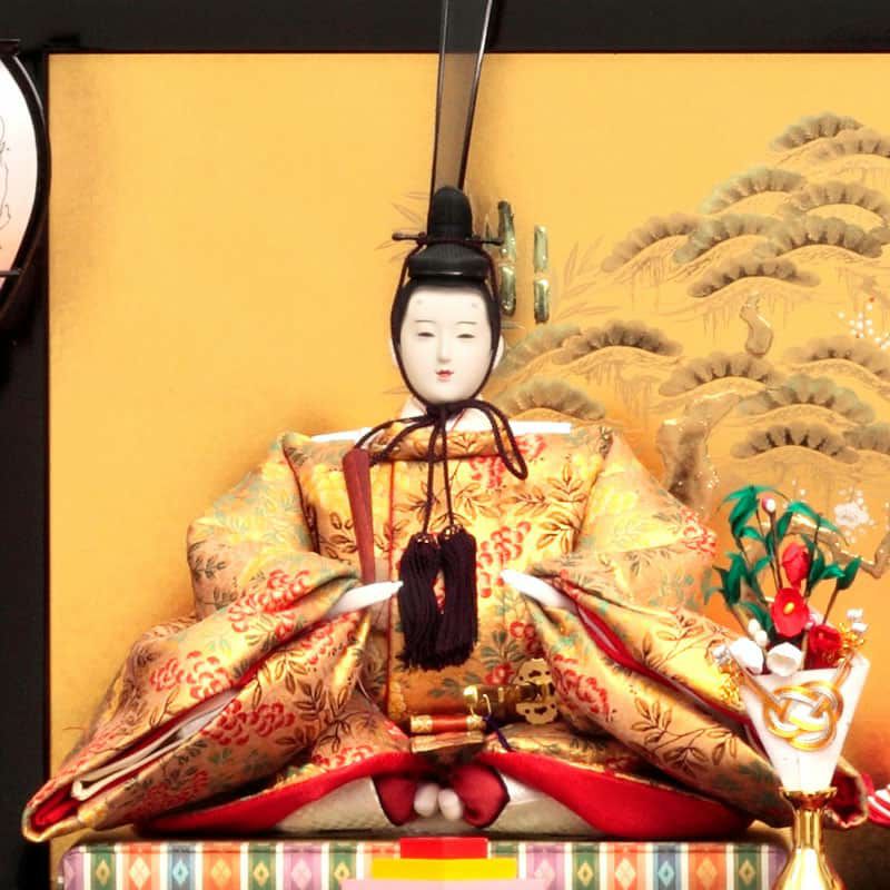 雛人形 久月 ひな人形 雛 三段飾り 五人飾り 着付師 伝統工芸士 竹翁