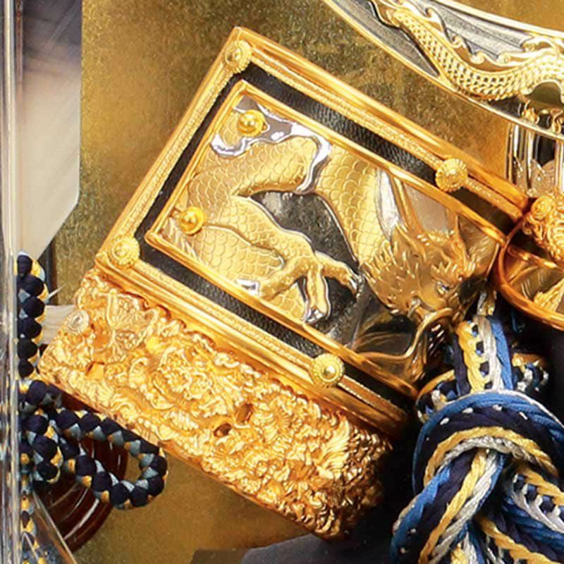 ［即日発送］ 五月人形 コンパクト 伊達政宗 兜ケース飾り 兜飾り 春岳作 8号 六角アクリルケース 【2024年度新作】 h065-fz-5720-72-050Ω 【ZY1633816996】(59708円)