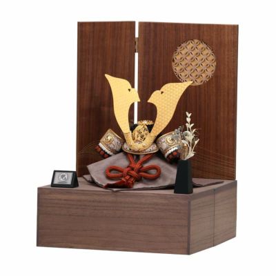 150】兜収納飾台☆展示品 子どもの日