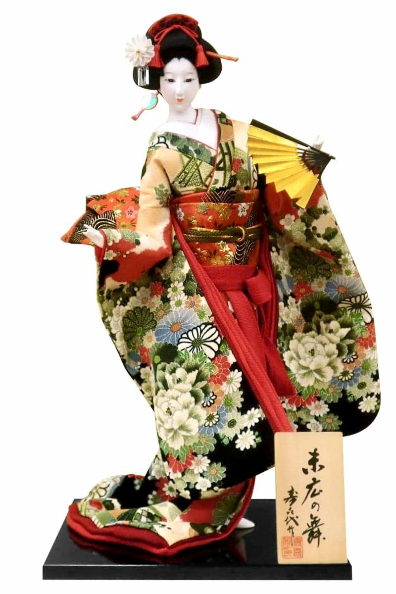 舞妓人形 日本人形、本練頭 スキヨ作 44cm 舞妓人形 日本人形、本練頭 スキヨ作 44cm - メルカリ