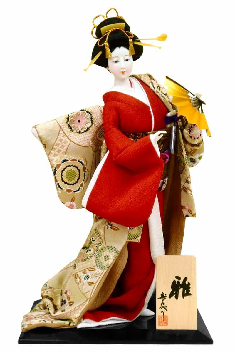 日本人形 尾山人形 人形単品 寿喜代作 雅 金らん 10号 【2026年度新作