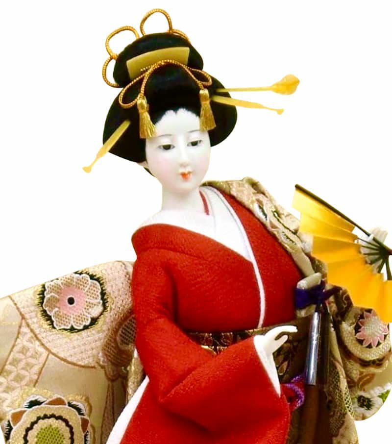 日本人形 尾山人形 人形単品 寿喜代作 雅 金らん 10号 【2026年度新作