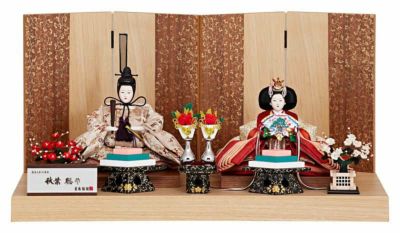 吉徳大光　雛人形 雛人形 吉徳大光×天祥 親王飾り 御雛 横幅59cm ☆クーポン